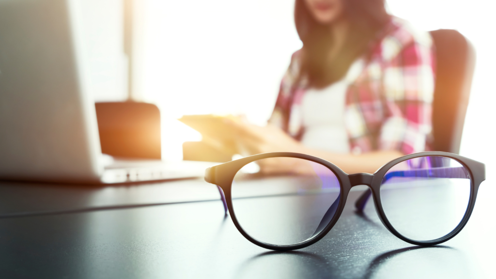 lunettes à lumière bleu